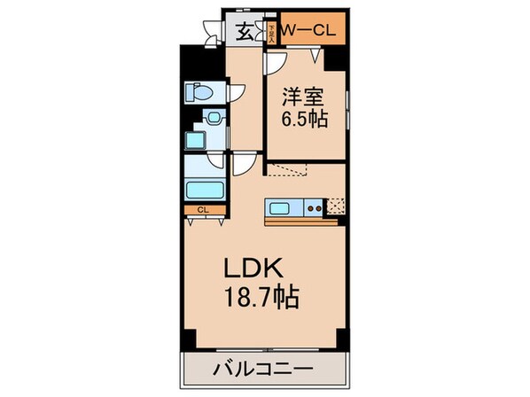 ブリスの物件間取画像